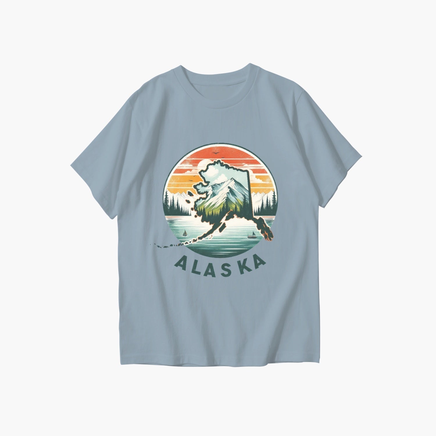 847. Unisex Ultra Cotton Tee ALASKA