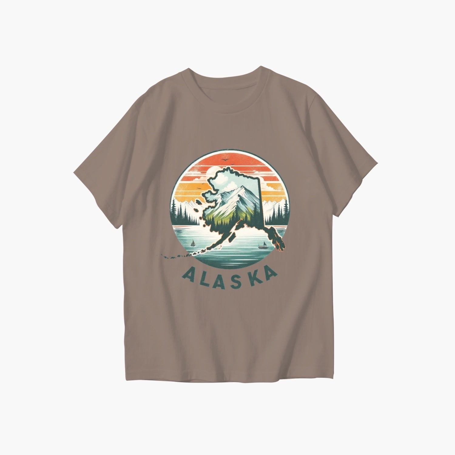 847. Unisex Ultra Cotton Tee ALASKA