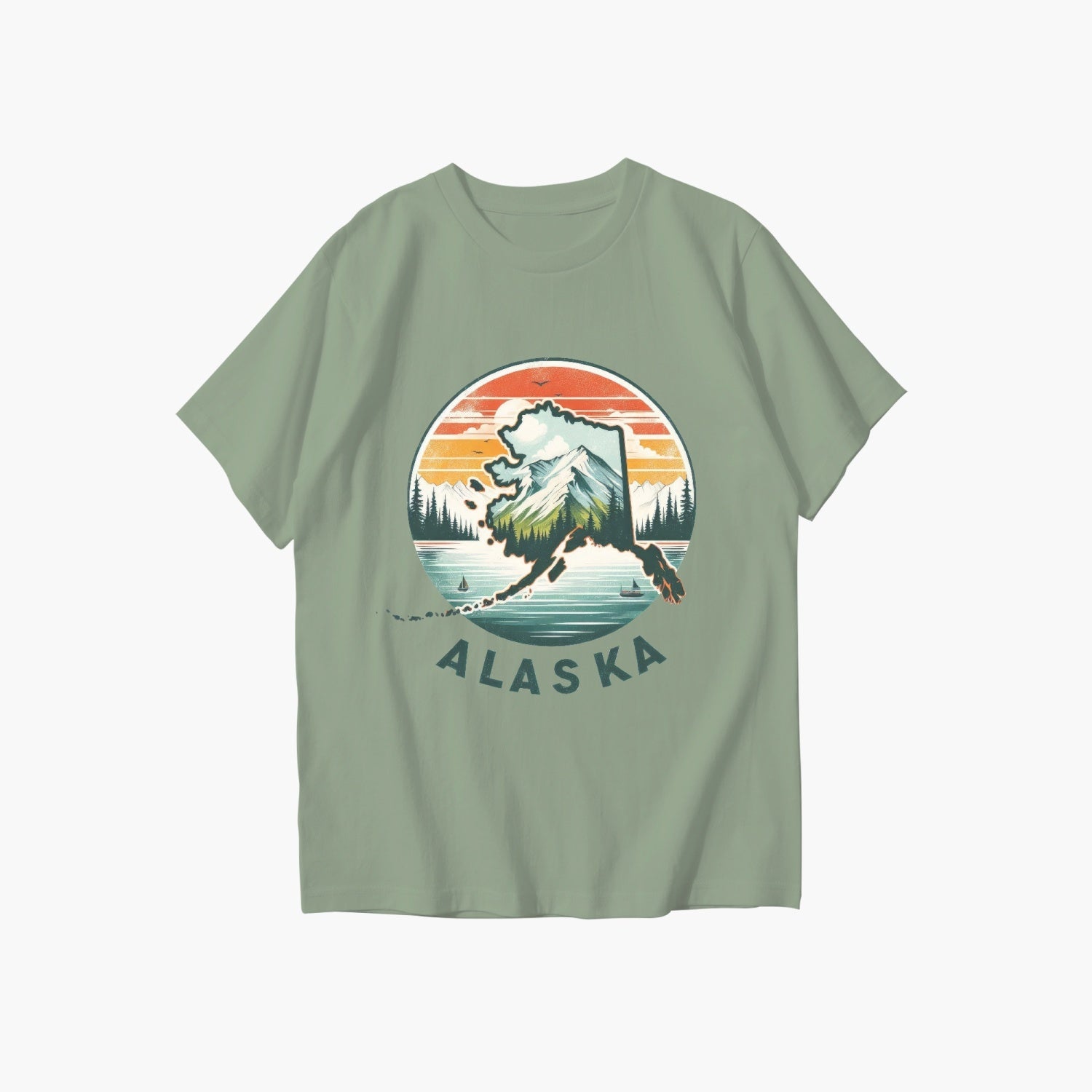 847. Unisex Ultra Cotton Tee ALASKA