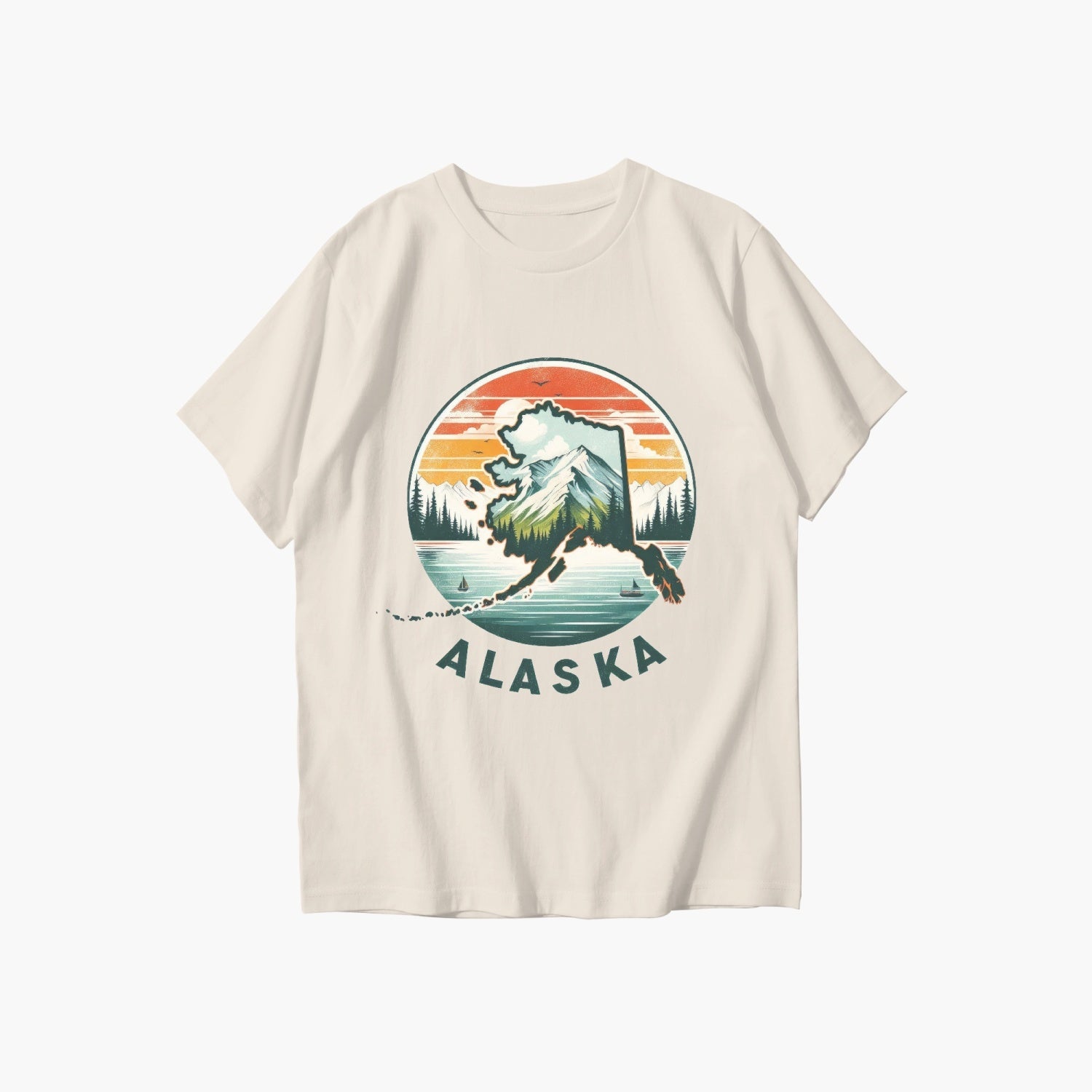 847. Unisex Ultra Cotton Tee ALASKA