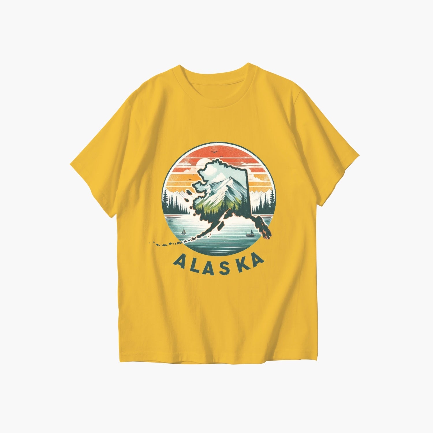 847. Unisex Ultra Cotton Tee ALASKA