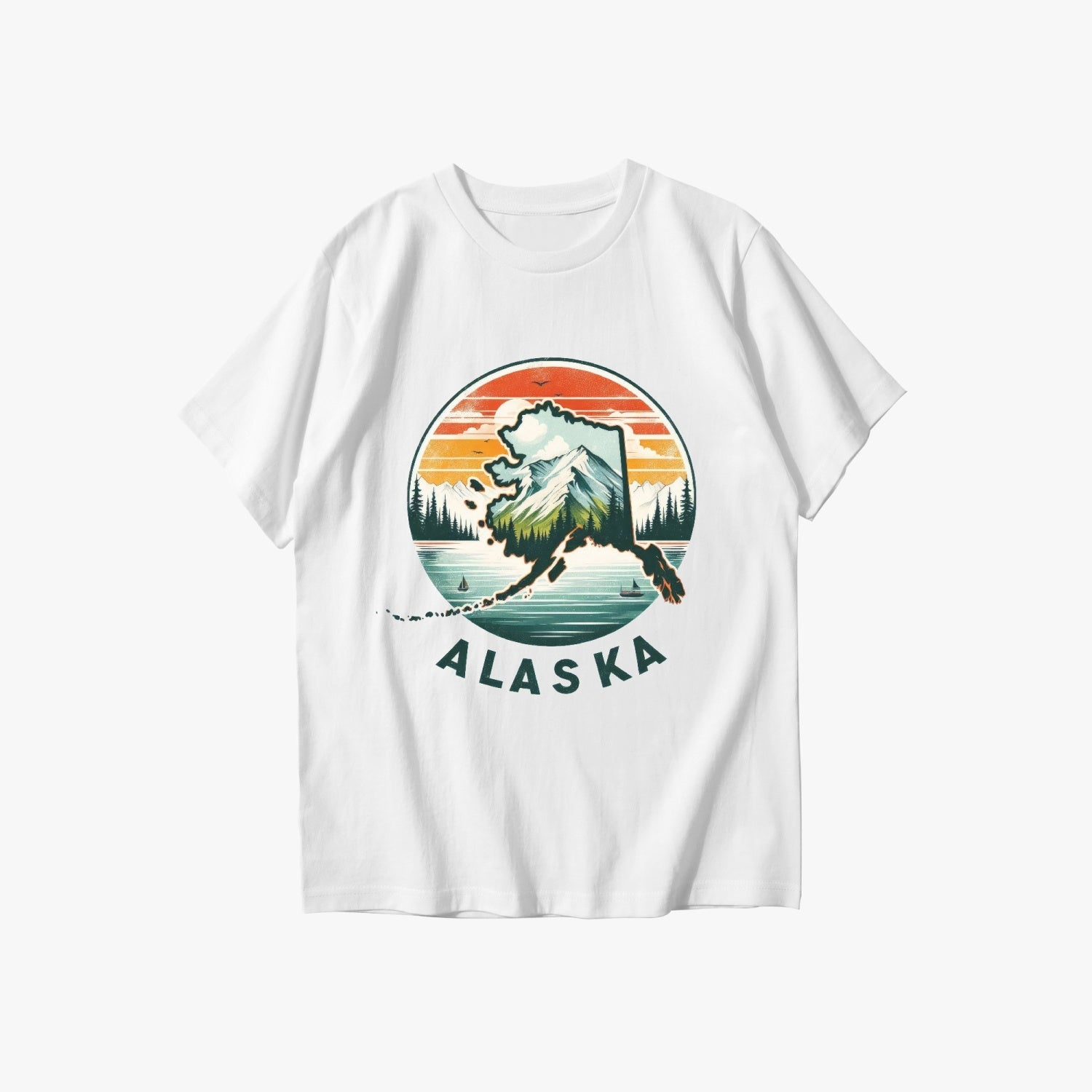 847. Unisex Ultra Cotton Tee ALASKA