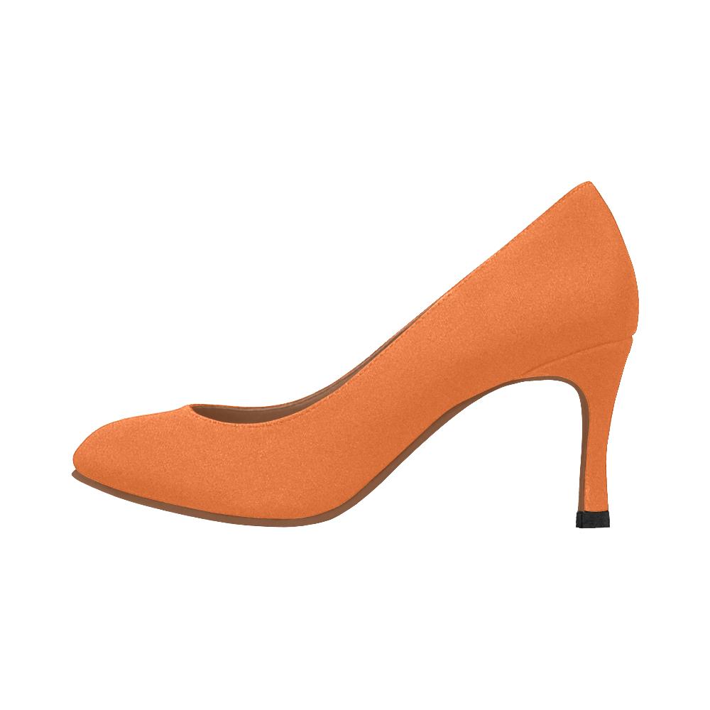 Haut-Talon Femme | Orange