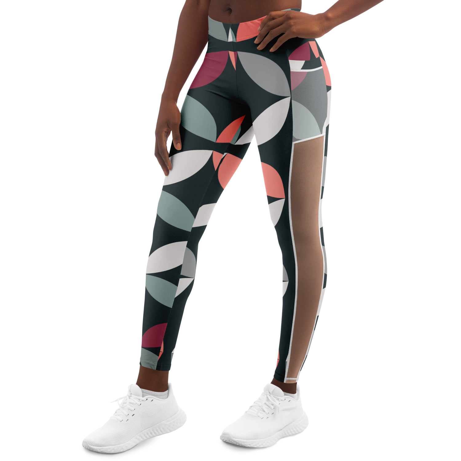 Legging de Sport  En Mesh Pour Femme | Disque Impact