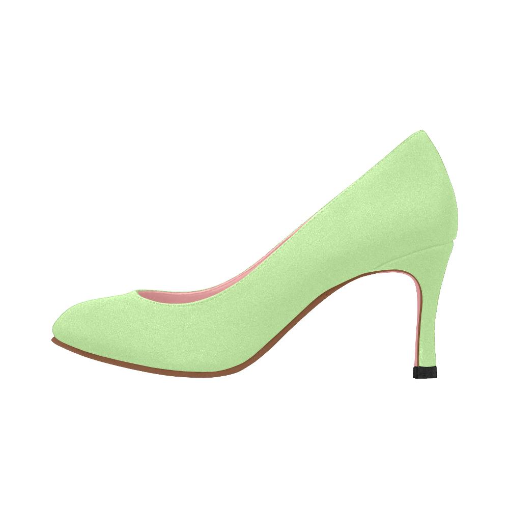 Haut-Talon Femme | Vert Kiwi