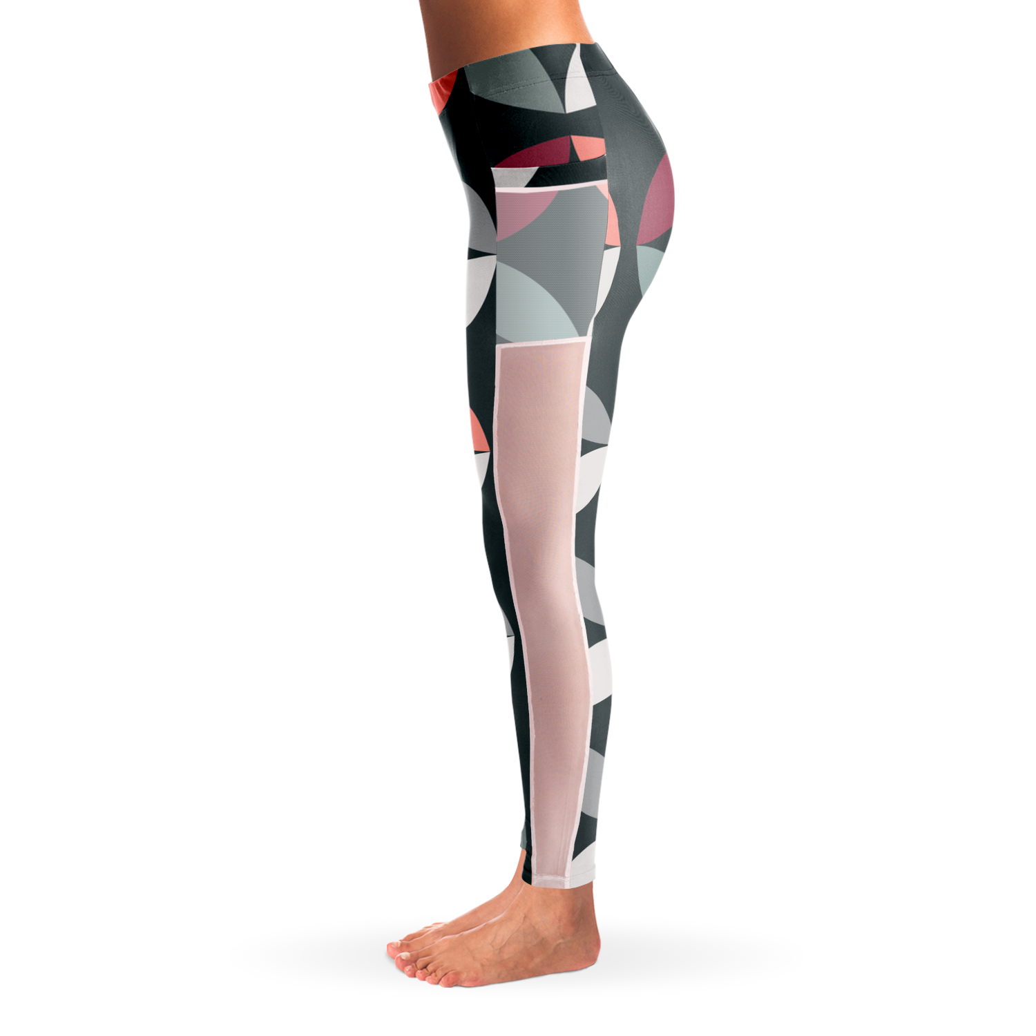 Legging de Sport  En Mesh Pour Femme | Disque Impact