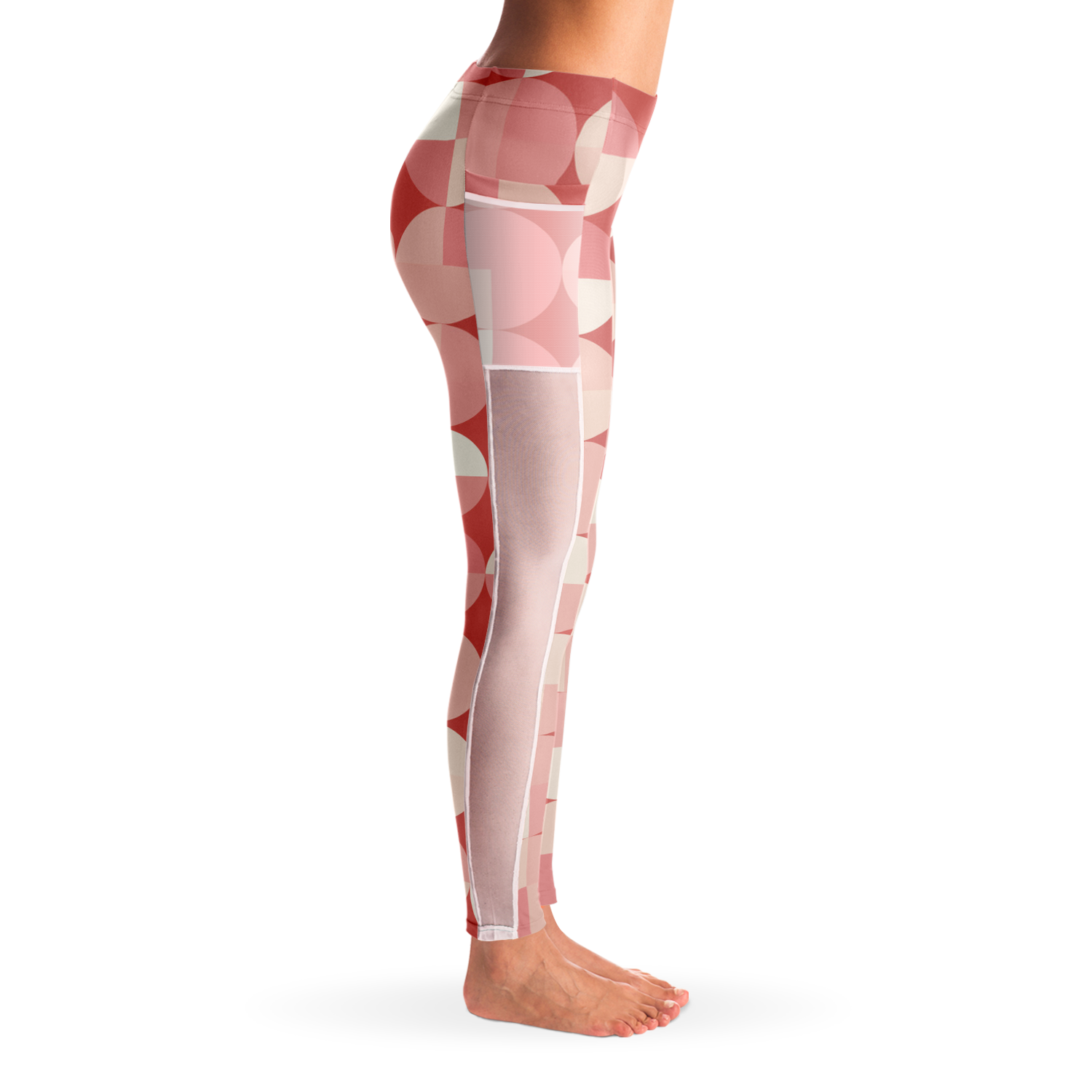 Legging de Sport  En Mesh Pour Femme | Pink Adelia