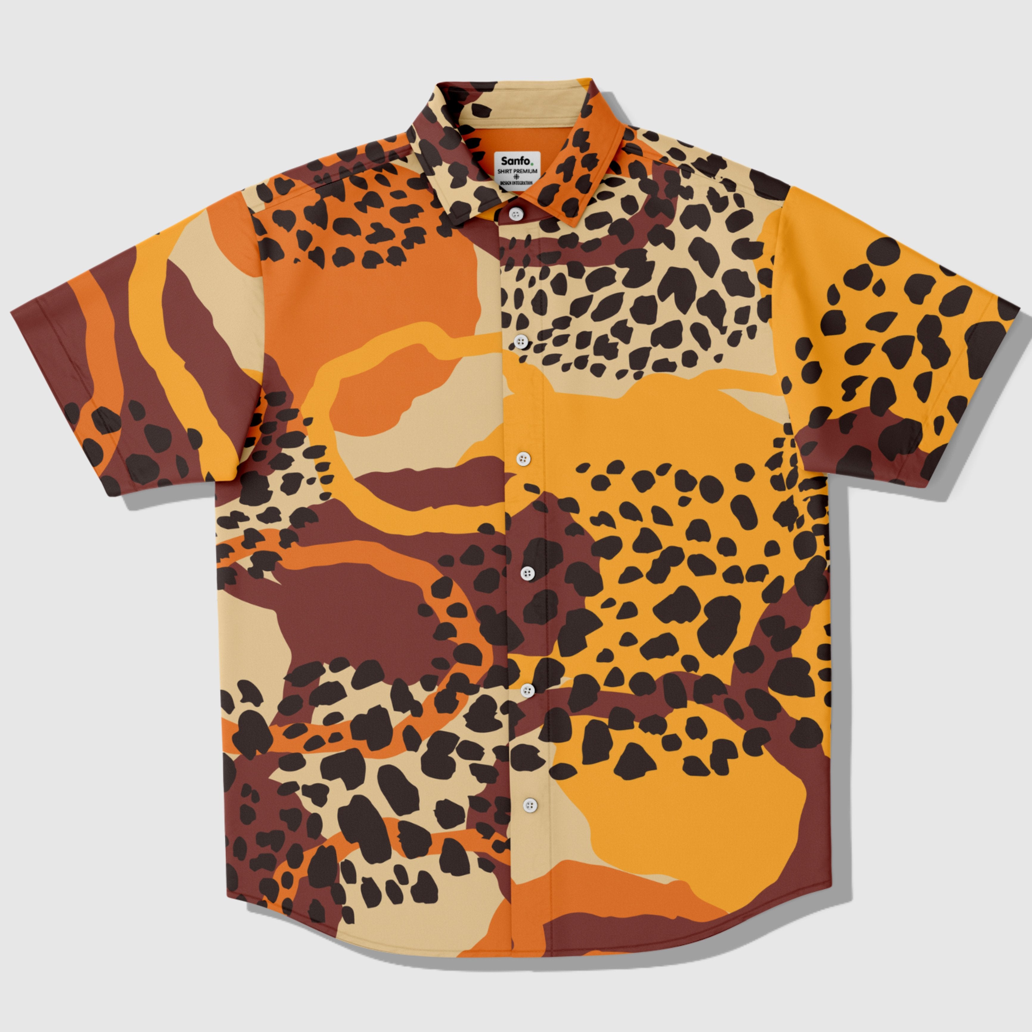 Chemise Boutonnée Manches Courtes | Panthera