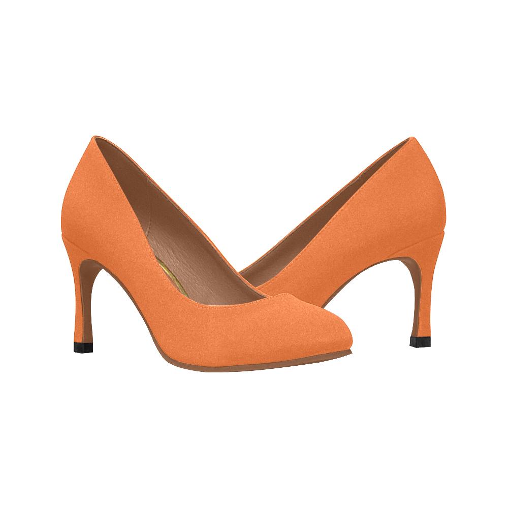 Haut-Talon Femme | Orange