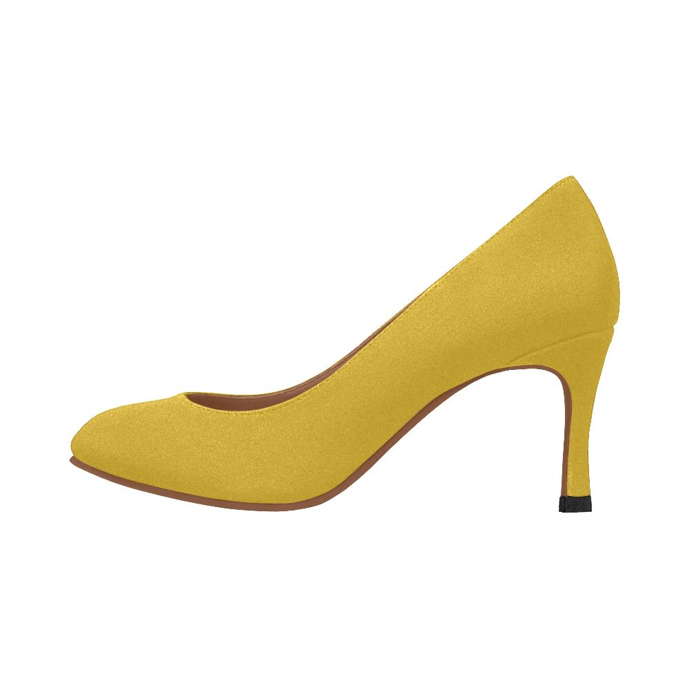 Haut-Talon Femme | Jaune Turquoise