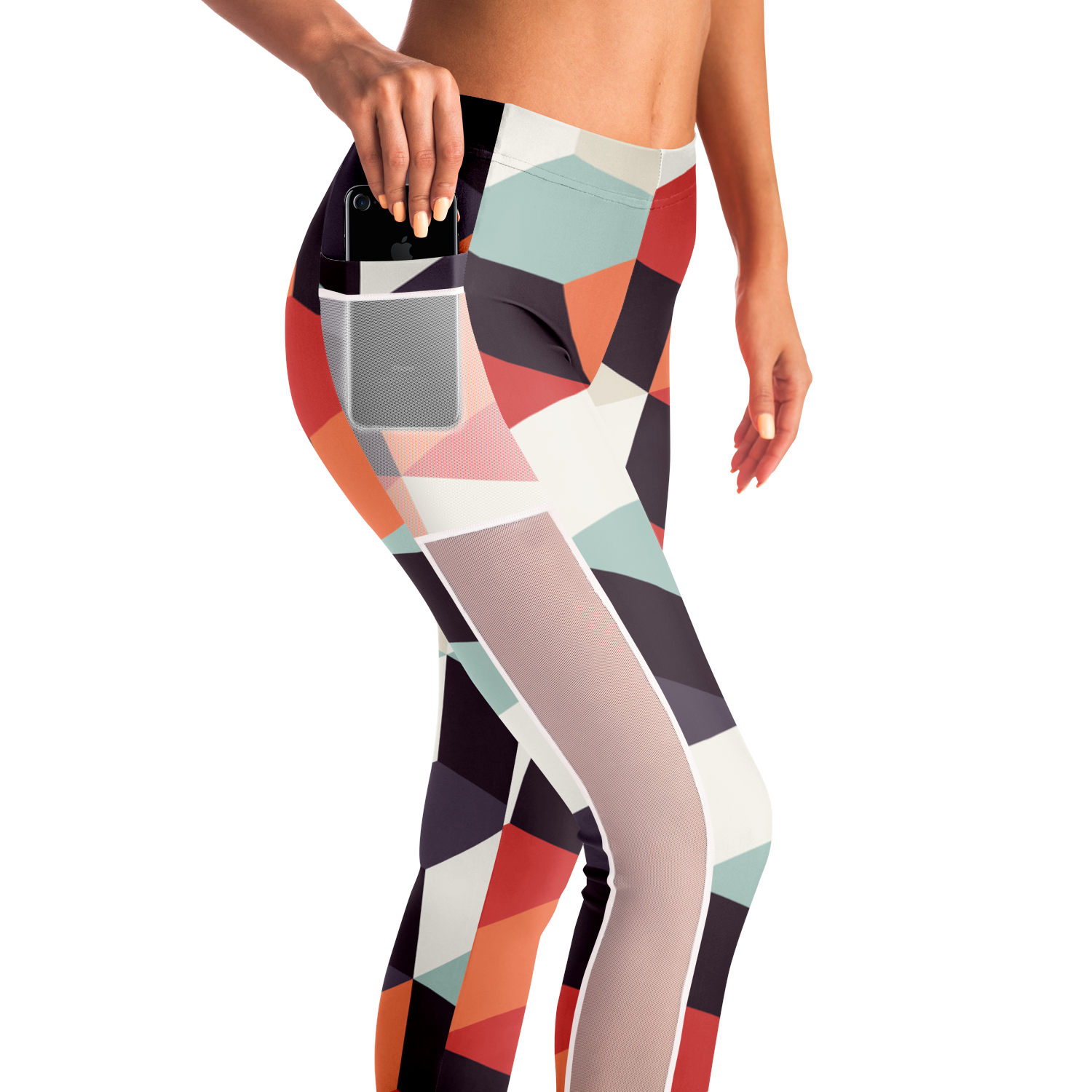 Legging de Sport  En Mesh Pour Femme | Cubatorial