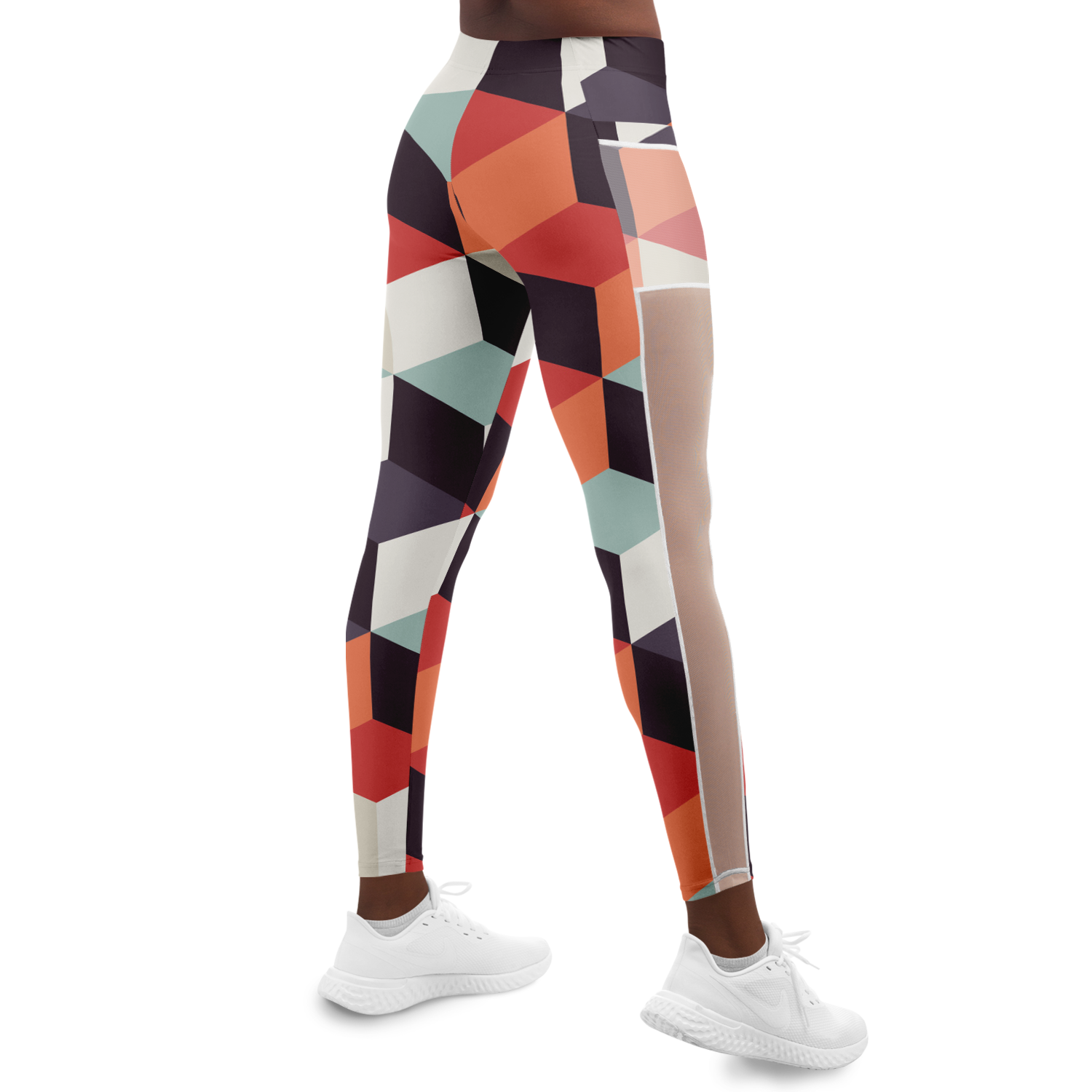 Legging de Sport  En Mesh Pour Femme | Cubatorial