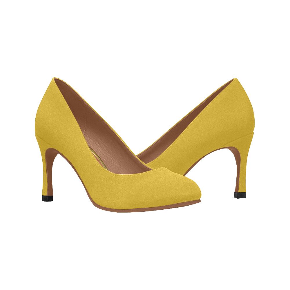 Haut-Talon Femme | Jaune Turquoise