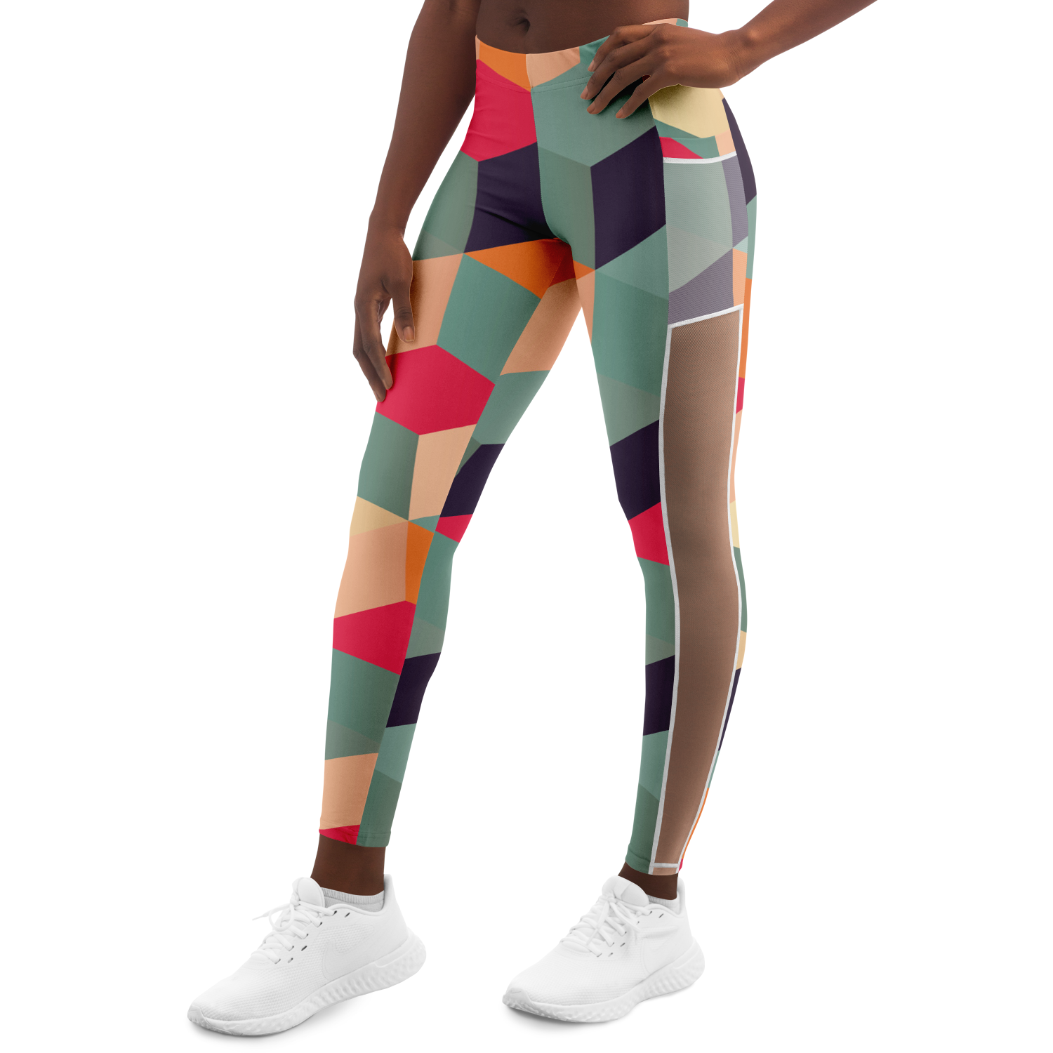 Legging de Sport  En Mesh Pour Femme | Paladium