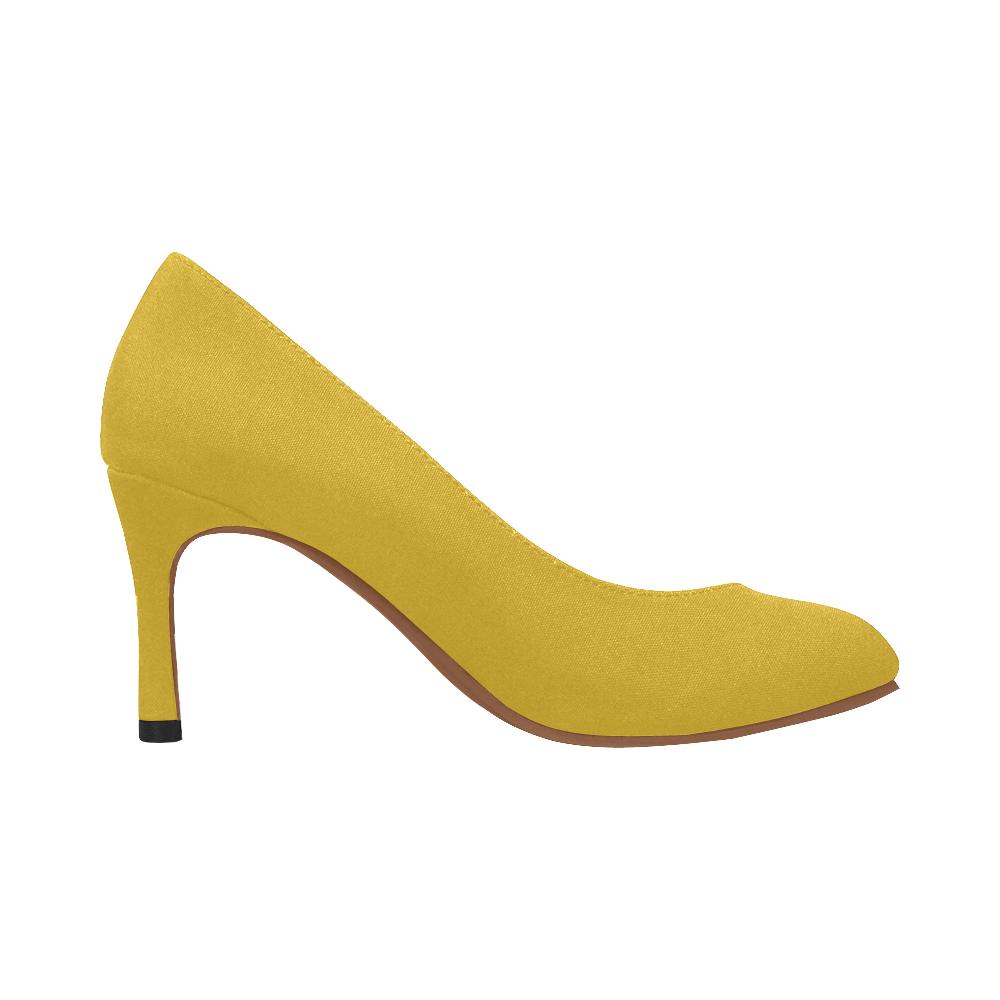 Haut-Talon Femme | Jaune Turquoise