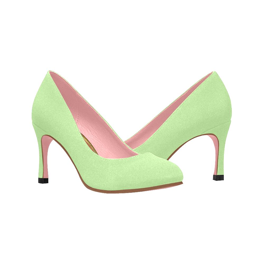 Haut-Talon Femme | Vert Kiwi