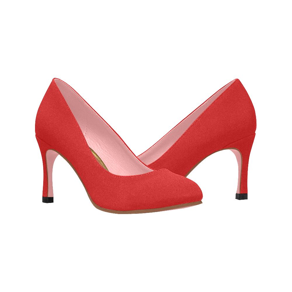 Haut-Talon Femme | Rouge