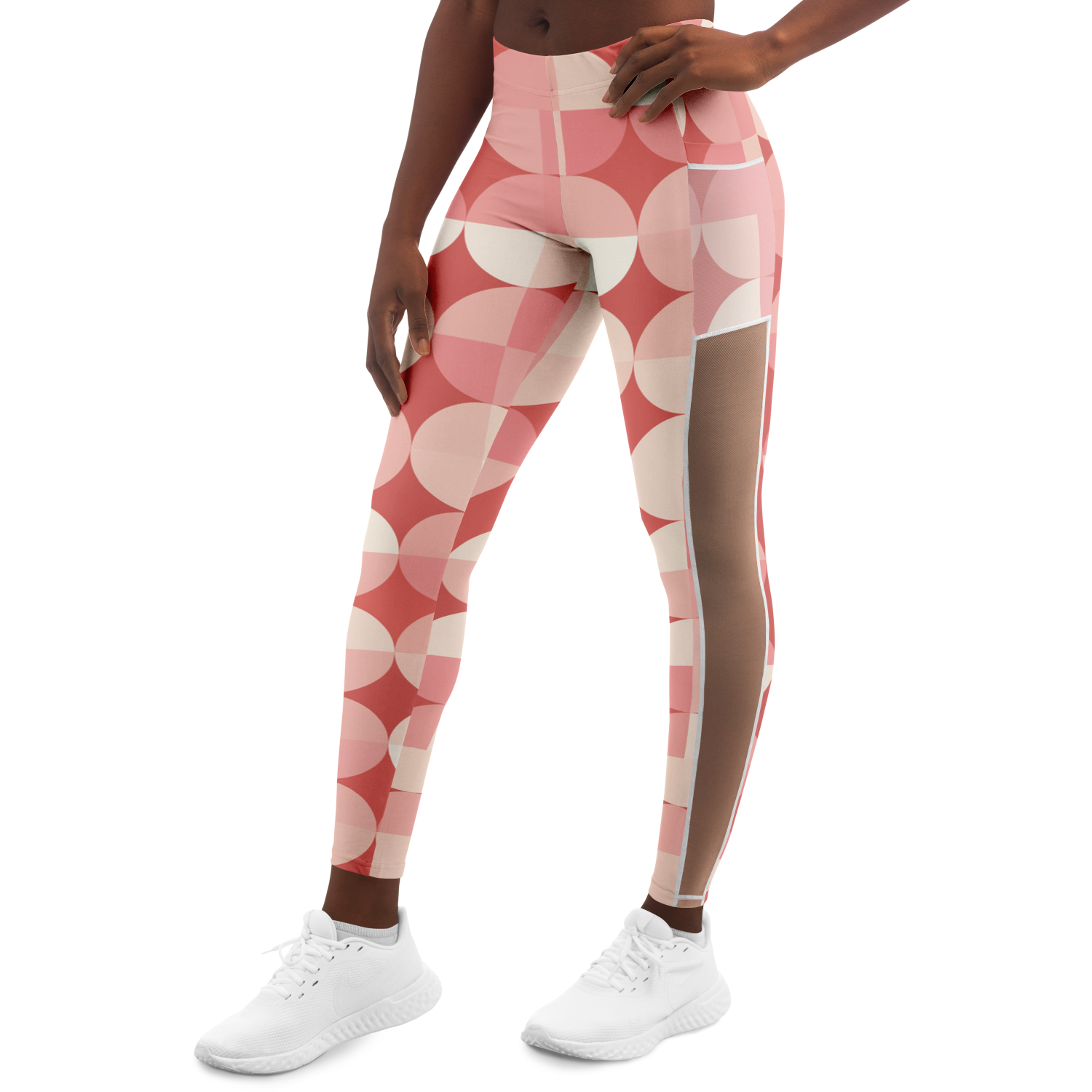 Legging de Sport  En Mesh Pour Femme | Pink Adelia