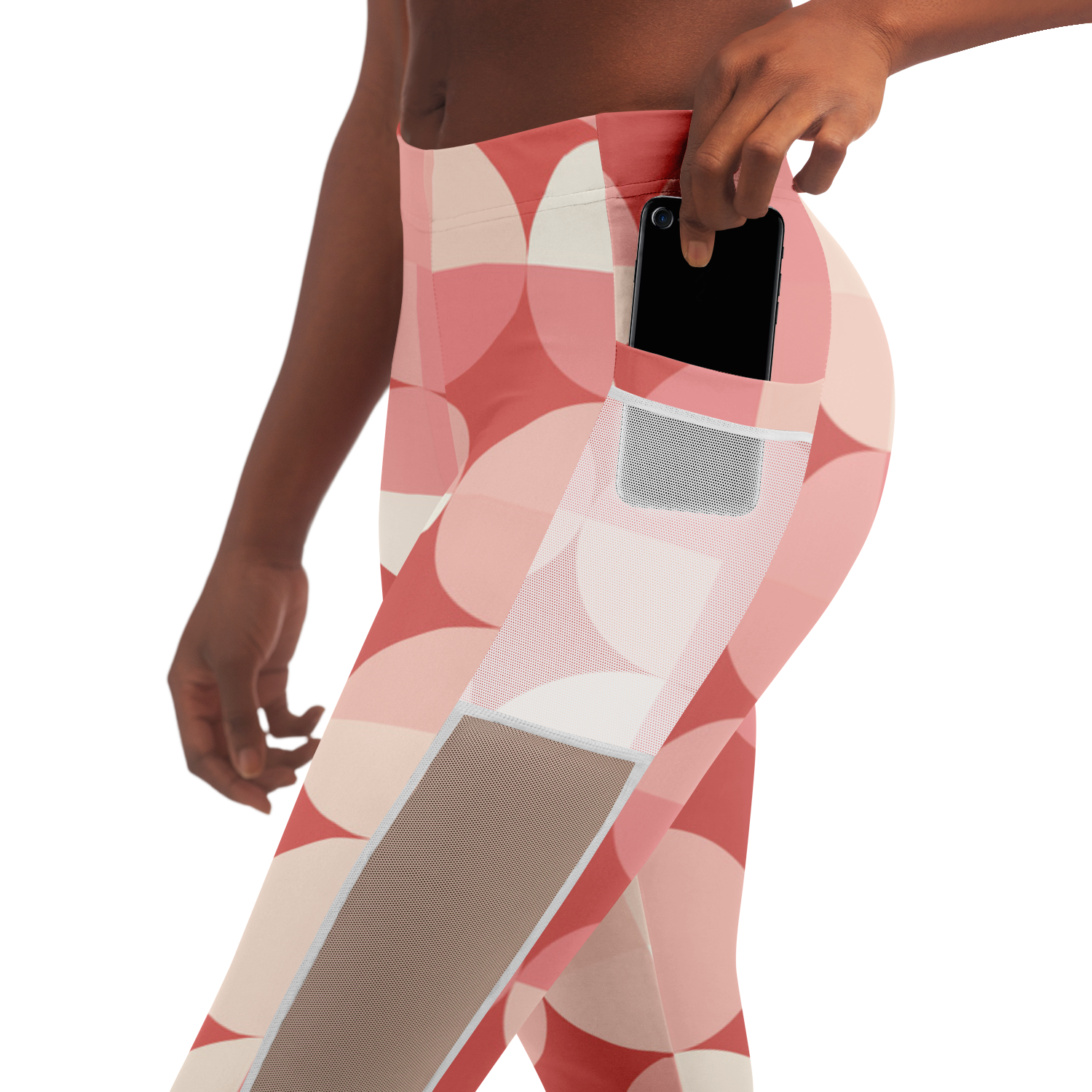 Legging de Sport  En Mesh Pour Femme | Pink Adelia