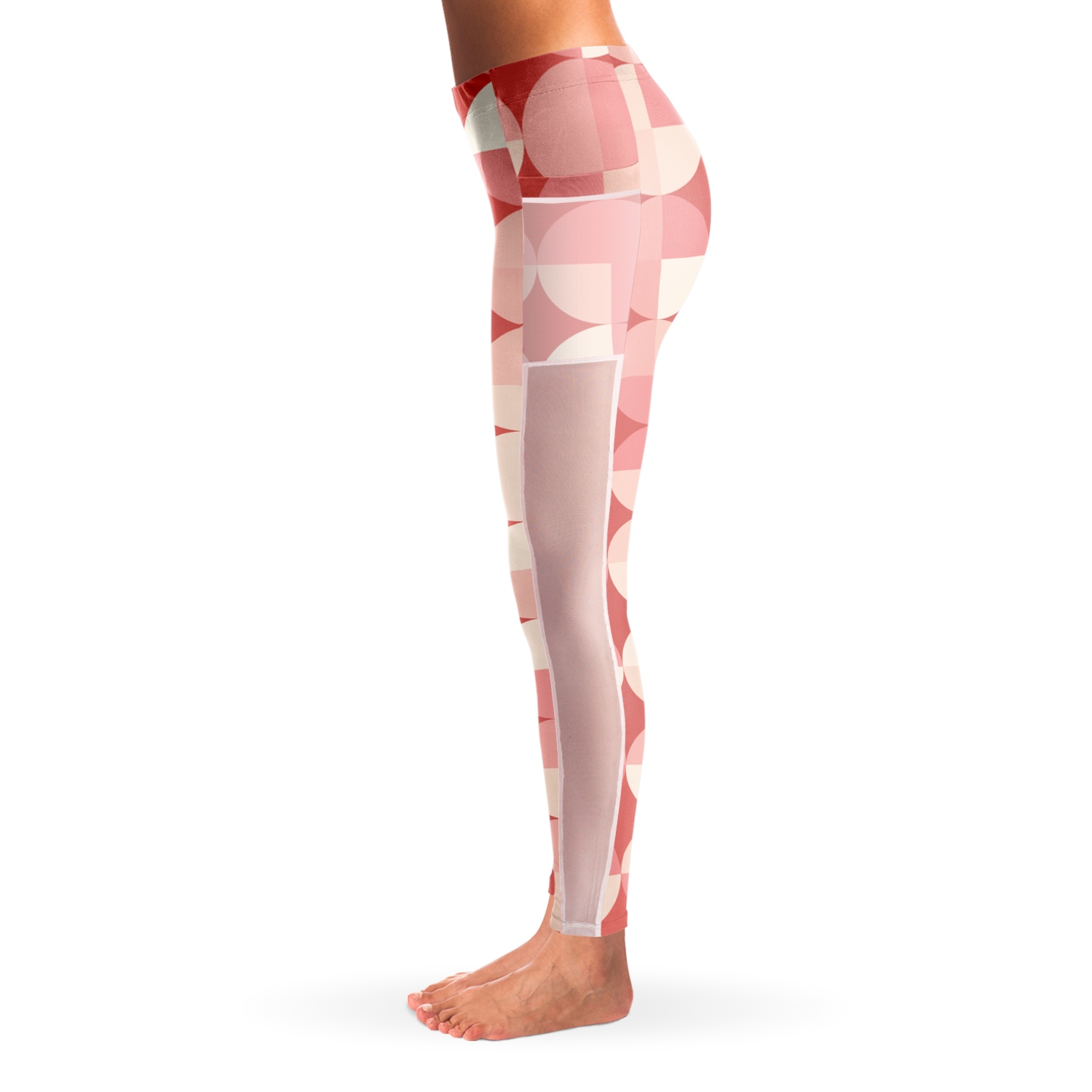 Legging de Sport  En Mesh Pour Femme | Pink Adelia