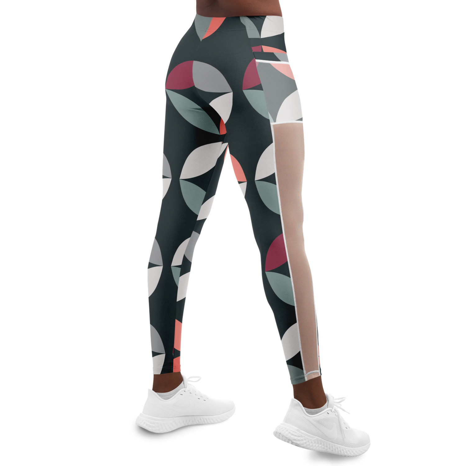 Legging de Sport  En Mesh Pour Femme | Disque Impact