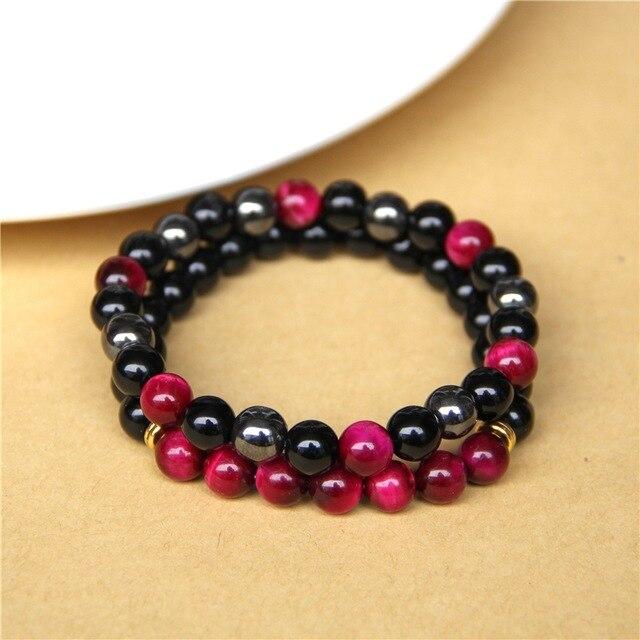 Bracelets  Unisexe de perles naturels - 2 Pièces |  Belucky