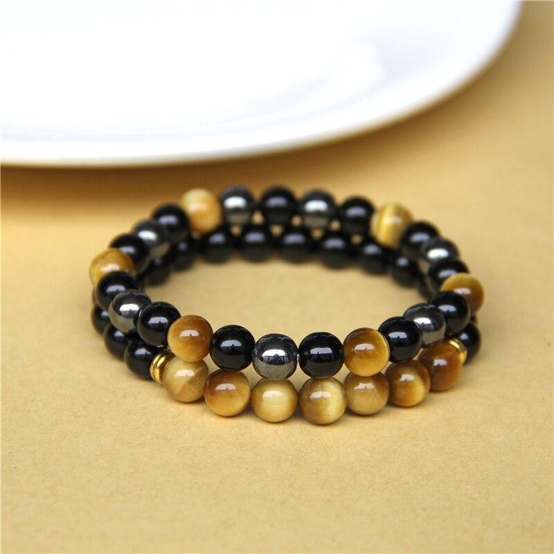 Bracelets  Unisexe de perles naturels - 2 Pièces |  Belucky