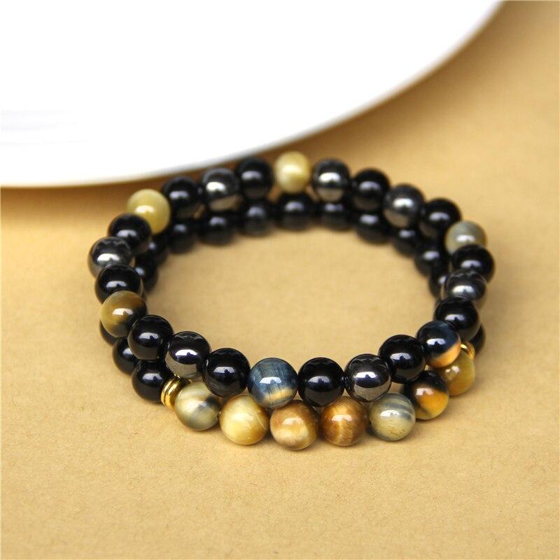 Bracelets  Unisexe de perles naturels - 2 Pièces |  Belucky